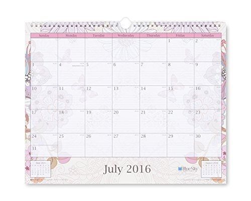 Blue Sky Lianne Academic Year 16/17 Monthly 15 x 12 Wall Calendar