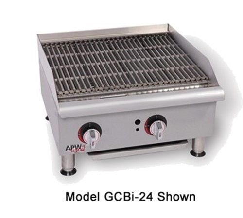 APW Wyott GCB-48I-CE Champion Charbroiler gas countertop 48&#034; W x 25&#034; D...