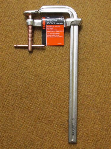 *NEW* Hobart 770555 Super Duty F-Clamp 12&#034; Copper Plated Screw