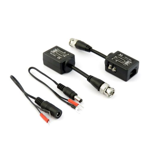 CCTV Balun BNC Video UTP 1 Channel Transceiver BNC to RJ45 (Active) DIY Home