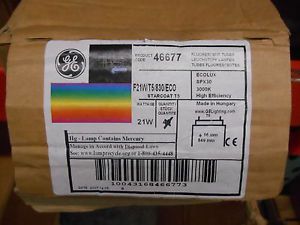 GE-46677 F21W/T5/830/ECO Fluorescent Light Bulb LOT of 15