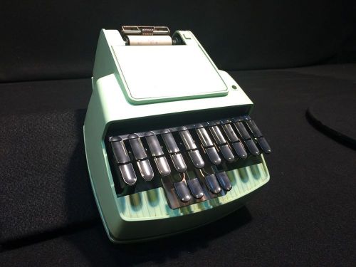 Stenograph Stenographer Typewriter Courtroom Secretarial Model Shorthand GREEN