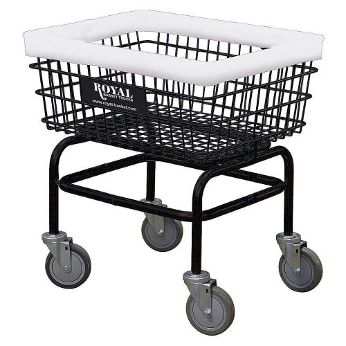 ROYAL-Laundry Cart-G27-BKX-W0A-5UNN,3.4 cu ft,No Hanger Black NEW Free Ship #PA#