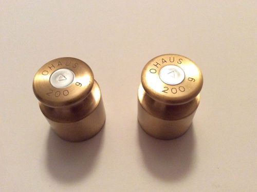 Ohaus 200g Brass Weights