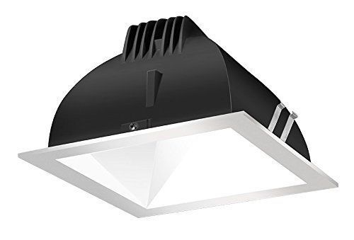 RAB Lighting NDLED4S-WYN-S-W LED Trim Mod - White Cone - Silver Ring -