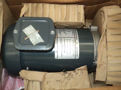 GE  5BPA56KAG21 MOTOR 1/2 HP Permanent Magnet DC, 1725  RPM 180VDC Volt , 56C