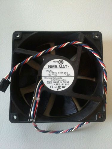 &#034;NEW&#034; NMB-MAT MODEL 4715KL-04W-B56 12V DC 1.30A FAN