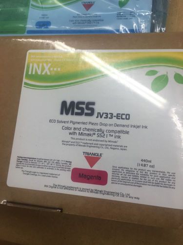 MSS JV33-Eco Magenta  Ink For Mimaki Printer 440ml