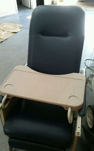 3 position geri chair hospital recliner with eating tray multi level for sale