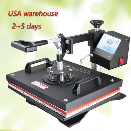 New 8 in1 Heat Press Machine Digital T-Shirt Mug Hat Plate Transfer Sublimation