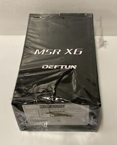 New Deftun MSR X6(BT) Bluetooth Magnetic Strip Card Reader Writer EasyMSR