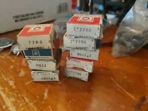 NOS OEM LOT of 9 NDH GM AC Delco Brand Mini Ball Bearing Part  # 77R4 A &amp; 77R6