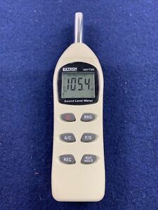 EXTECH 407730 Digital Sound Level Meter 4-130 Db Range SLM Home theater