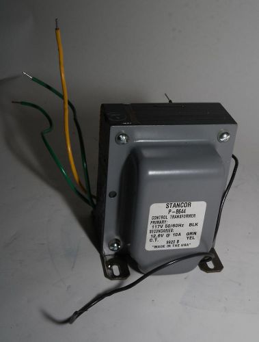 STANCOR POWER CONTROL TRANSFORMER P-8644  PRI: 117V SEC. 12.6V 10A MADE IN USA