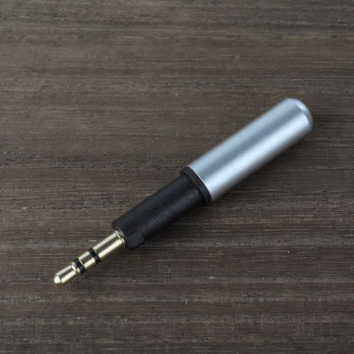 3 Pole Male Repair headphone Jack Metal Audio Soldering Adapter Converter 2.5mm