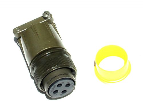 Amphenol 10-584190-203 Military 4-Pin Female MIL-DTL-5015 Socket Circular