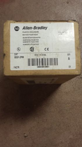 ALLEN BRADLEY 800F 2PM PUSH BUTTON CONTROL STATION   3F