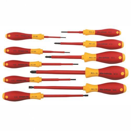 Wiha 10 Piece Insulated Screwdriver Set/32093