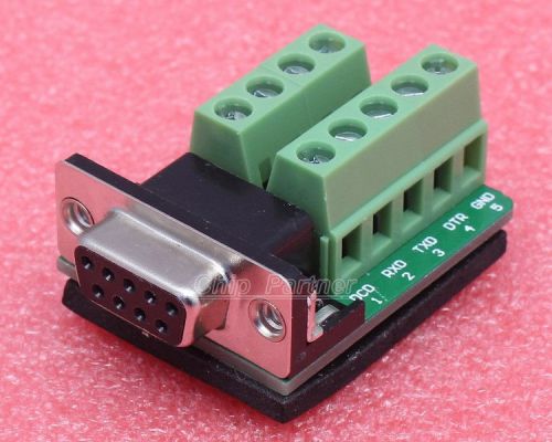 DB9-M2 DB9 Teeth Type Connector 9Pin Female Adapter Terminal Module RS232