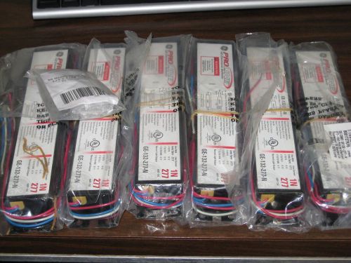 (6 ge lighting ge132-mv-n multi-volt proline fluorescent t8 120/277v ballast for sale