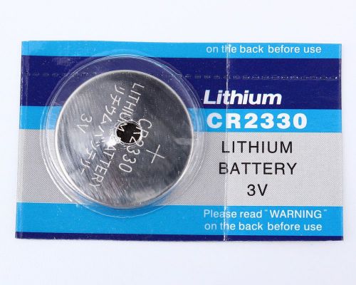5pcs cr2330 button batteries 3v li-ion li battery for sale