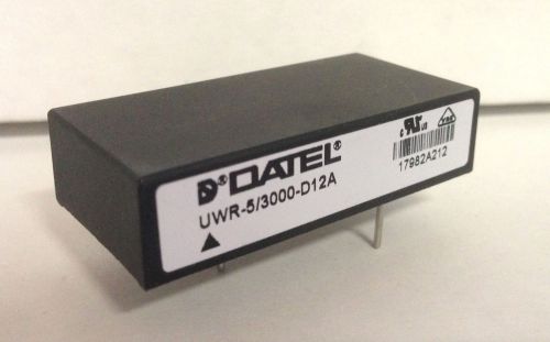 NEW!! DATEL ISOLATED DC/DC CONVERTER - UWR-5/3000-D12A