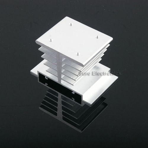 3x2inch Aluminum Alloy Heat Sink for 1W/3W/5W/10W LED Silver White