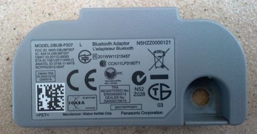 PANASONIC TH-L55WT50A BLUETOOTH ADAPTOR N5HZZ0000121 DBUB-P207