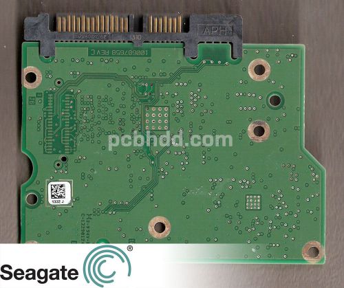 Seagate ST3000DM001 1CH166-572 3TB PCB: 100687658 REV C FW: CC46 3.5&#034; SATA PCB