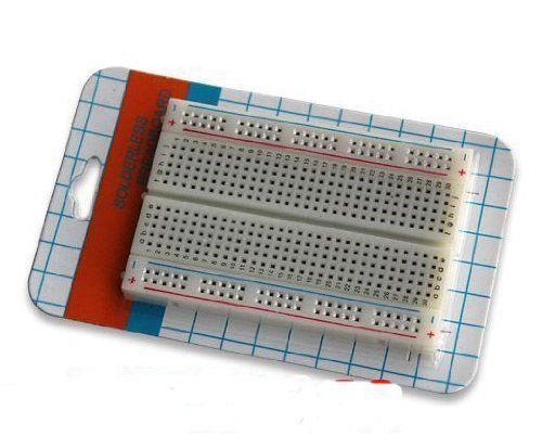 2PCS Mini Solderless Breadboard Bread Board 400 Contacts Available Test Develop