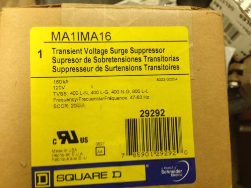 Surge suppressor ma1ima16 square d for sale