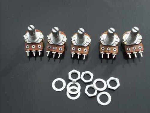 5 x B10K 10K OHM Linear Taper Rotary Potentiometers  Fast Shipping [USA]