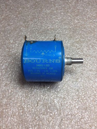 (RR22-1) BOURNS 3400S-1-203 POTENTIOMETER