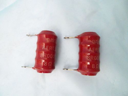 Daven 8 Ohm 1 Watt .1% Resistor 2pcs AFRT19E 8R000B