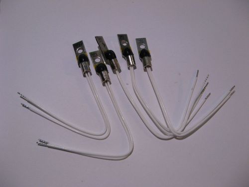 Lot of 5 Thermistor UEI 415 UEI415 w. Leads  -  NOS