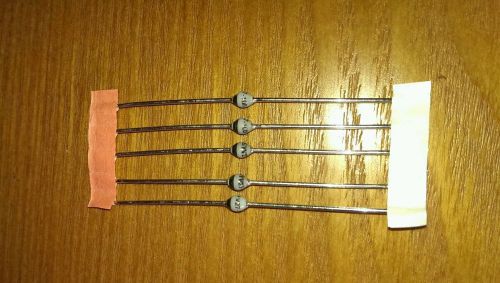 Lot x 5 BYV27-100 AVALANCHE DIODE, 2A, 100V, SOD-57