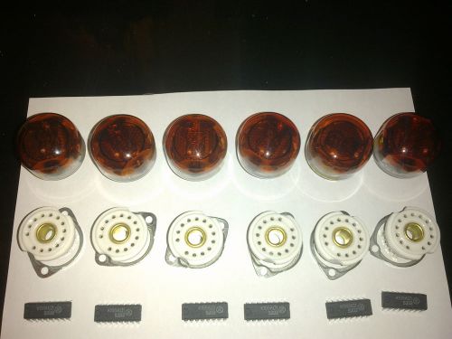 6x Z560M NEW Nixie Tube, ZM1020, Z5600M FROM EU +free socket +free driver IC!!