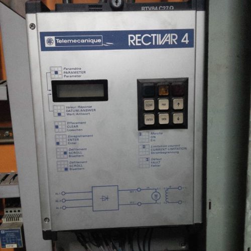 GROUPE SCHNEIDER RTV-84C27Q DRIVE DC RECTIVAR 270AMP 380/415/440V