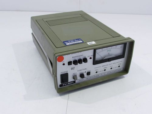 ONO SOKKI FV-801 HIGH RESPONSE F/V CONVERTER ***XLNT***