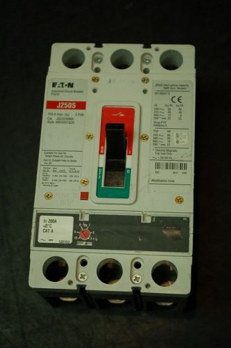 Cutler Hammer J250S Circuit Breaker (3PH/250A)