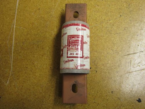 Limitron JKS 400 Fuse 400Amp 600VAC LIMITRON FAST ACTING FUSE CLASS J