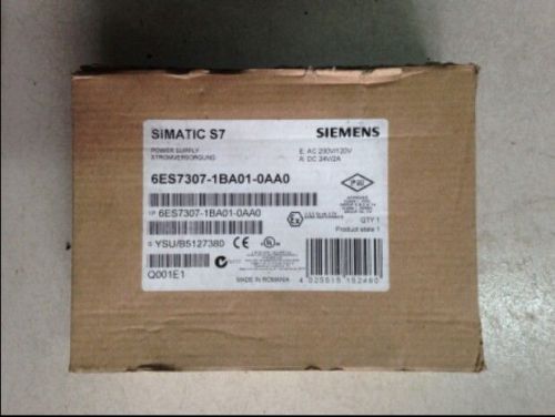 1Pcs NEW Siemens 6ES7 307-1BA01-0AA0 Power Supply