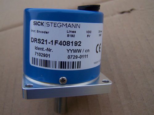 SICK STEGMANN DRS21 ENCODER 5V 8192 QUADRATURE CYCLES PER TURN