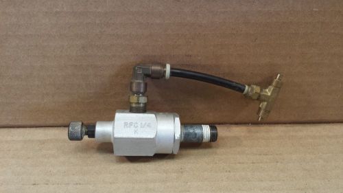 FLAIR-LINE RFC 1/4 ADJUSTABLE FLOW VALVE