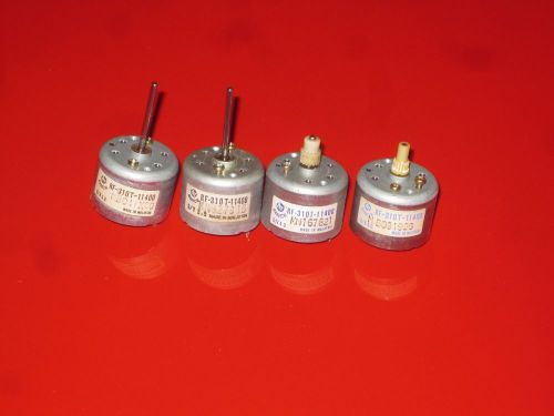 LOT of  4 Mabuchi RF-310T-11400 DC motors