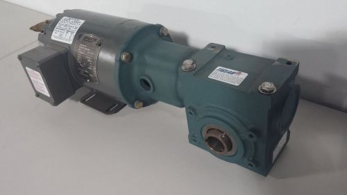 Dodge tigear 20s10 gear reducer 2.27 hp w/ baldor electric idnm3538 .5 hp motor for sale