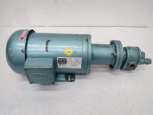 Weg vescor 1uteicqnxx00106o ac 1hp 575v-ac 1150rpm f56hc 3ph pump motor b268279 for sale