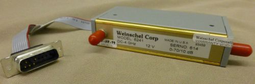 WEINSCHEL 6241 4GHz 70db STEP ATTENUATOR