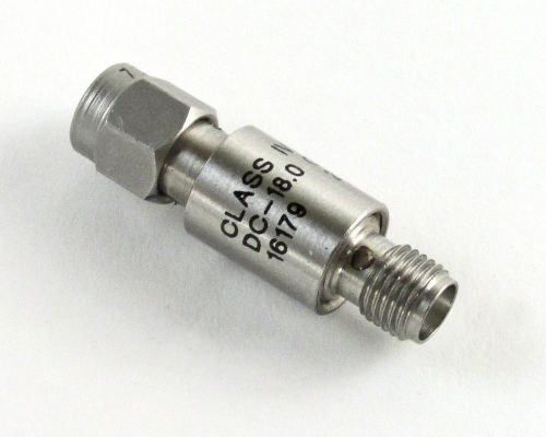 16179 macom m3933/16-38n class iv attenuator - dc-18 ghz, 16 db, 2w for sale