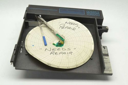 EUROTHERM CHESSELL 392 4 PEN CIRCULAR CHART DATA RECORDERS 115/230V-AC B423322